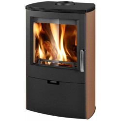 Plieninė krosnelė Thorma Falun II Aqua, ruda, 4 - 12 kW