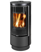 Plieninė krosnelė Thorma Andorra Ceramic Plus, juoda