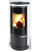 Plieninė krosnelė Thorma Andorra Ceramic Plus, balta