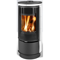 Plieninė krosnelė Thorma Andorra Ceramic Extra, balta