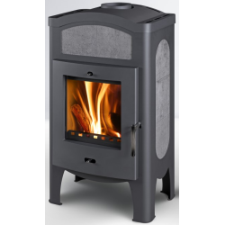 Plieninė krosnelė Thorma Torino, pilka, 3.5 - 10.5 kW