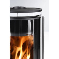 Plieninė krosnelė Thorma Atika Ceramic Extra, balta keramika