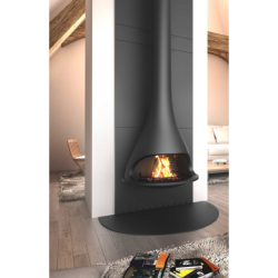 Plieninis židinys Bordelet Tatiana 997M, sieninis