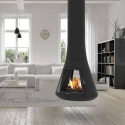 Plieninis židinys Bordelet Calista 917, centrinis