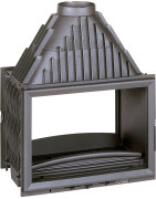 Ketinis židinio ugniakuras Invicta Double Face, 14 kW