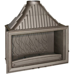 Ketinis židinio ugniakuras Invicta Grande Vision 900, 18 kW