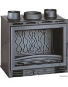 Ketinis židinio ugniakuras Invicta 600 Turbo, su ventiliatoriumi