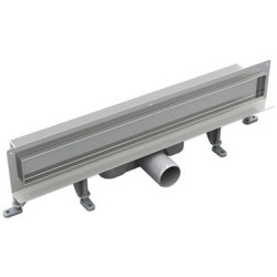 Sieninis dušo latakas Vogi ABS, grotelės su įklijuojama plytele