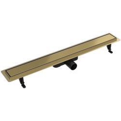 Dušo latakas Vogi ABS DUO Premium, auksinis, 800 mm