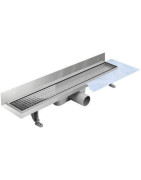 Dušo latakas Vogi ABS DUO, prie sienos, 1000 mm