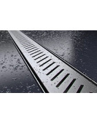 Dušo latakas Vogi ABS Rigo, prie sienos, 1000 mm