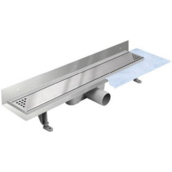 Dušo latakas Vogi ABS Quadro, prie sienos, 900 mm