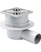 Dušo trapas Vogi, horizontalus, 105x105 mm