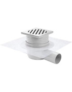 Dušo trapas Vogi Evo, horizontalus, 105x105 mm