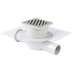 Dušo trapas Vogi Evo, horizontalus dvigubas, 105x105 mm