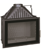 Ketinis židinio ugniakuras Invicta Grand Angle 700, 12 kW