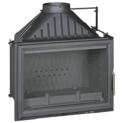 Ketinis židinio ugniakuras Invicta Compact, su sklende, 18 kW