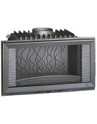 Ketinis židinio ugniakuras Invicta Horizontal 840, 14 kW