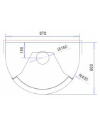 Židinys Linnatuli AINO, baltas, akumuliuojantis šilumą