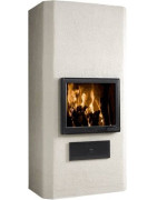 Židinys Linnatuli Maria, baltas, akumuliuojantis šilumą