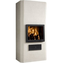 Židinys Linnatuli Maria, baltas, akumuliuojantis šilumą