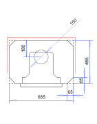 Židinys Linnatuli Maria, baltas, akumuliuojantis šilumą