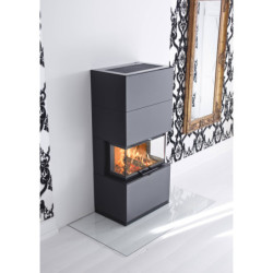 Židinio įdėklas Nibe CI51, juodas, 10 kW