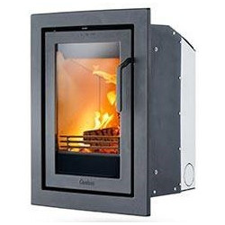 Židinio įdėklas Nibe I-4, juodas, 3 - 5 kW