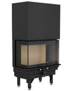 Židinio ugniakuras Nibe CI50, juodas, 8 kW