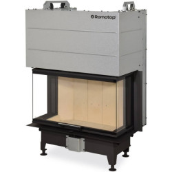 Plieninis židinio ugniakuras Romotop HC3LJ01, 5 - 13 kW