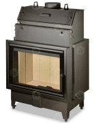 Plieninis židinio ugniakuras Romotop KV HEAT HW2Z01, iki 19kW