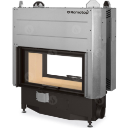 Plieninis židinio ugniakuras Romotop HEAT T HT3LF01, 15 kW