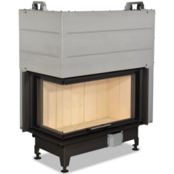 Plieninis židinio ugniakuras Romotop HR3LF21, 15.6 kW