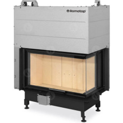 Plieninis židinio ugniakuras Romotop HL3LF01, 15.6 kW