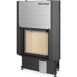 Plieninis židinio ugniakuras Romotop Impression 2G L, 12.6 kW