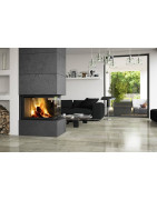 Plieninis židinio ugniakuras Romotop Heat U 3g L, 5 - 13 kW