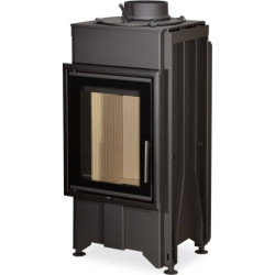 Plieninis židinio ugniakuras Romotop Dynamic D2L01, iki 9 kW