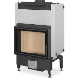 Plieninis židinio ugniakuras Romotop Dynamic DW2M01, iki 15.2 kW