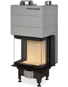 Plieninis židinio ugniakuras Romotop Heat HC3LE21, iki 7.4 kW