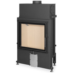 Plieninis židinio ugniakuras Romotop Impression 2G, iki 12.6 kW