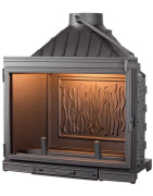 Ketinis židinio ugniakuras Seguin Super 8, 16 kW