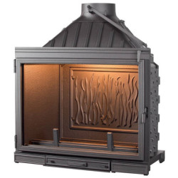 Ketinis židinio ugniakuras Seguin Super 8, 16 kW