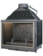 Ketinis židinio ugniakuras Seguin Multivision 7000, 15 kW