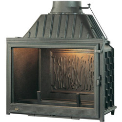 Ketinis židinio ugniakuras Seguin Super 9, iki 18 kW