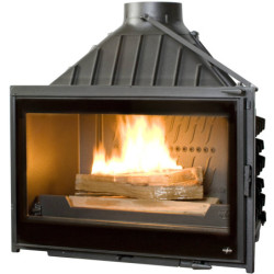 Ketinis židinio ugniakuras Seguin Visio 8, tonuotas stiklas