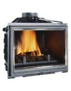 Ketinis židinio ugniakuras Seguin Celsius, su bronzinu apvadu