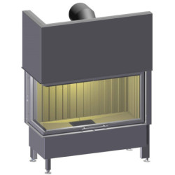 Plieninis židinio ugniakuras Spartherm Varia 2L51-100H 4S