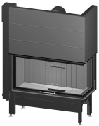 Plieninis židinio ugniakuras Spartherm Varia 2R51-100H 4S