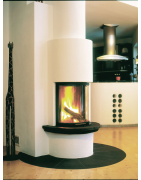 Plieninis židinio ugniakuras Spartherm Speedy Ph-4S, 9 kW