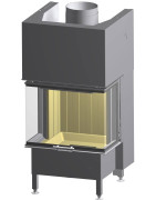 Plieninis židinio ugniakuras Spartherm Varia C52-6h-4S, 11.7 kW